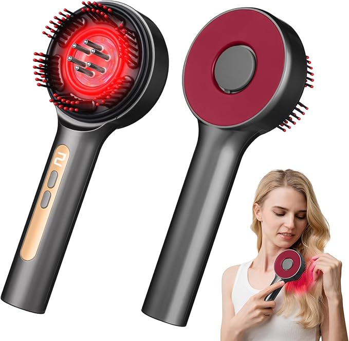 Scalp Massage Brush with Oil Applicator item