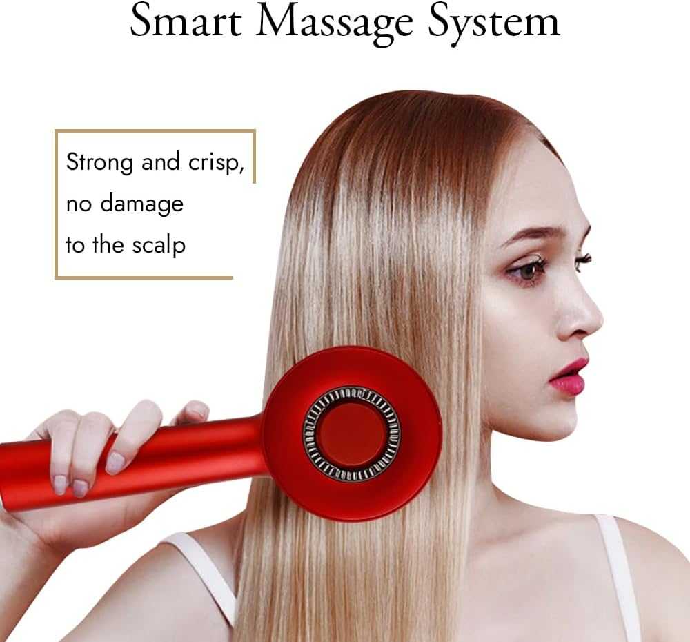 Scalp Massage Brush with Oil Mini Machine